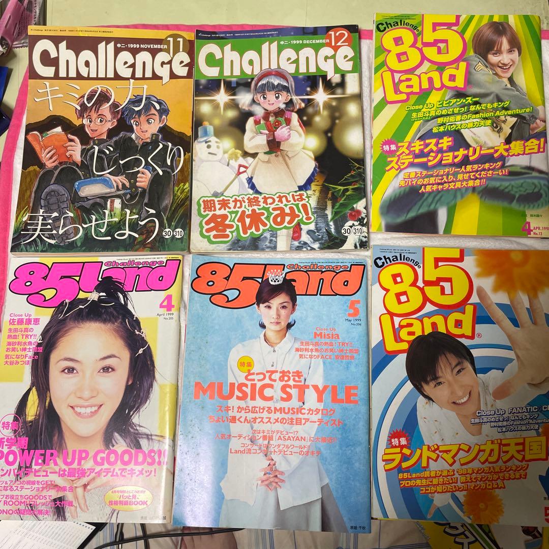 1999年進研ゼミチャレンジ中学講座中学2年生まとめ売り