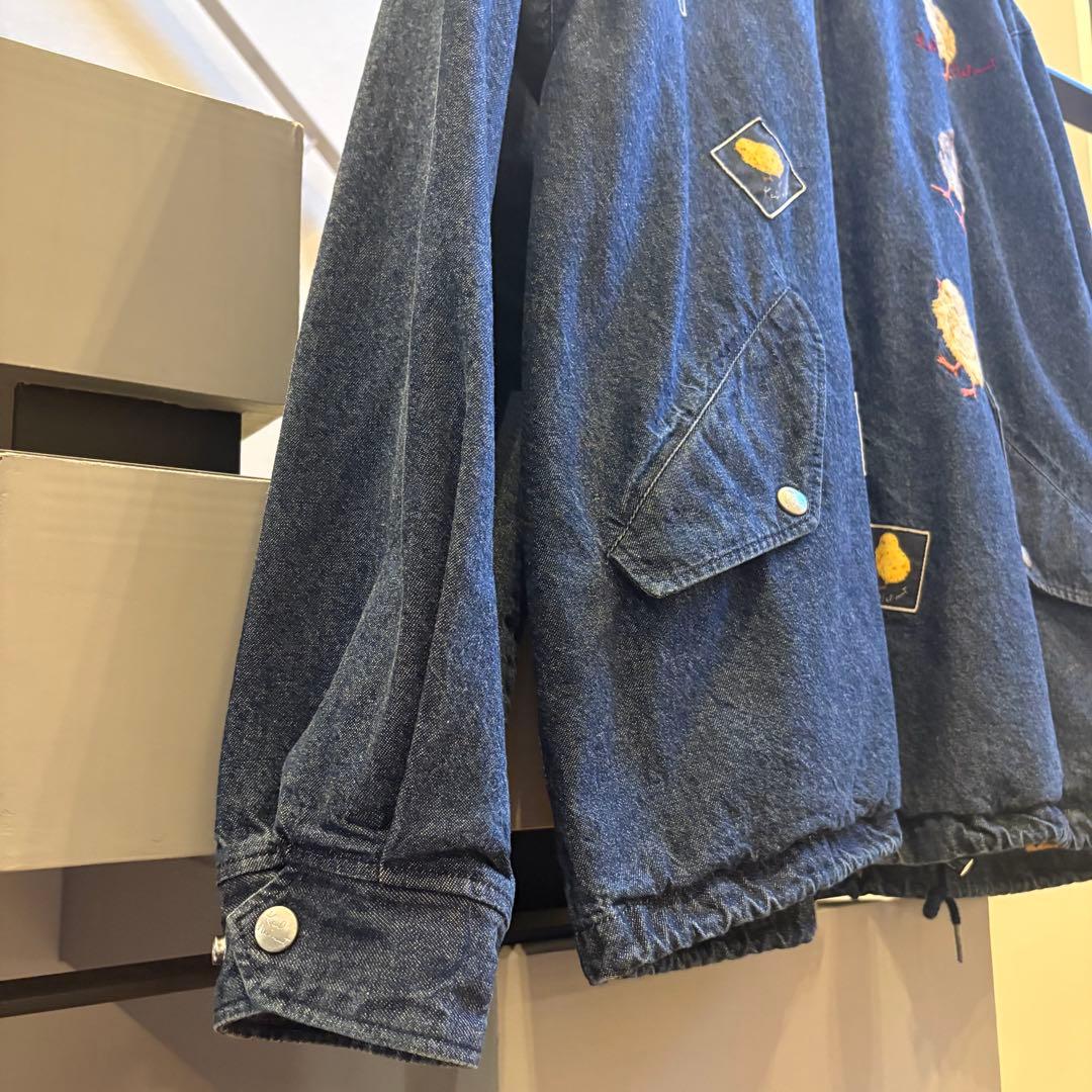 Karl Helmut デニムパーカー　ヒヨコ　ワッペン　刺繍　ピンクハウス