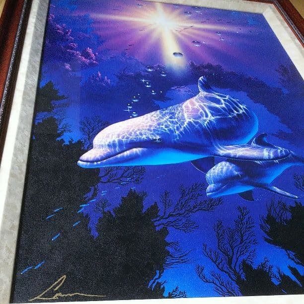 クリスチャン.リース.ラッセン絵画GL138／200