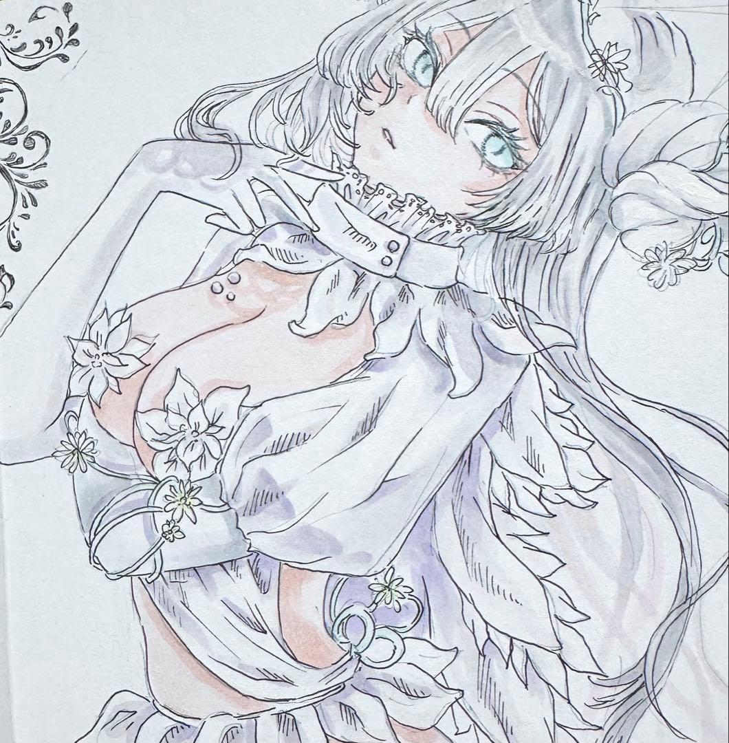 零*様 手描き アナログ イラスト 創作 オリジナル