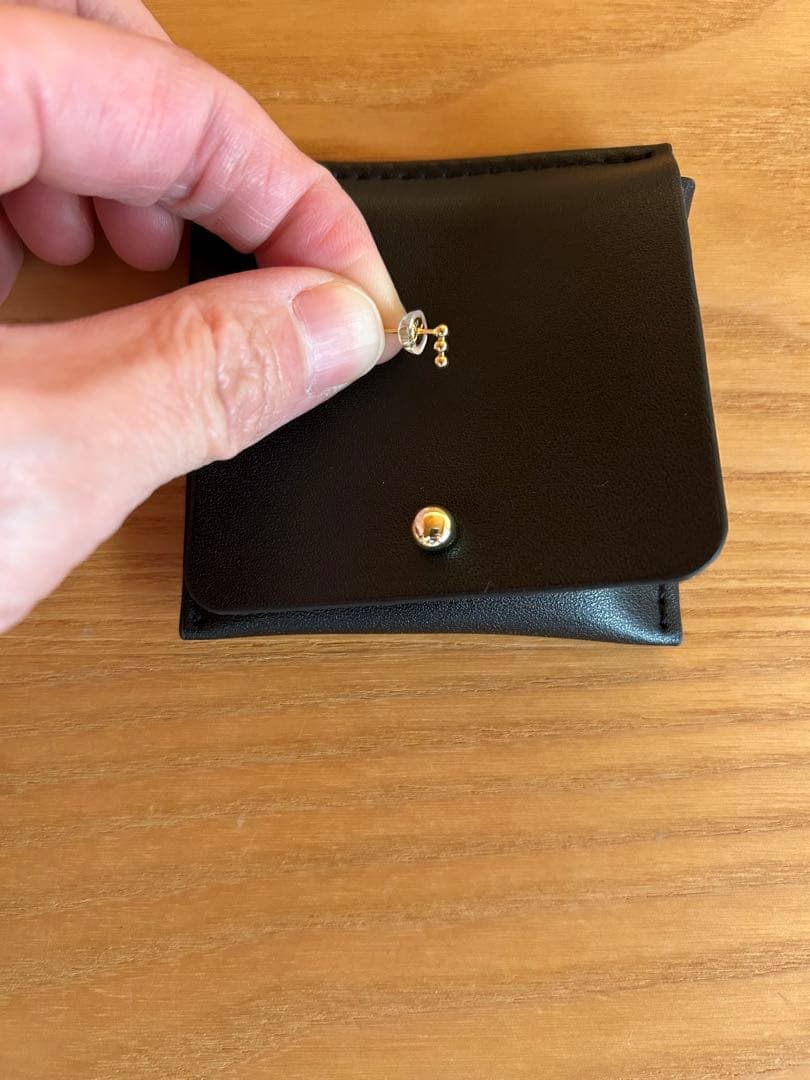 LORO sphere piece 01 K18 片耳ピアス