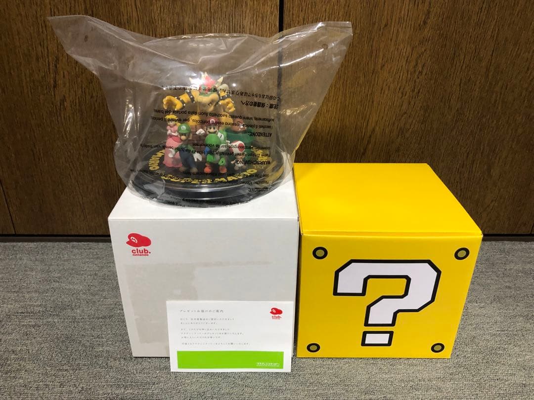 クラブニンテンドー　スーパーマリオ　キャラクターズフィギュア　非売品