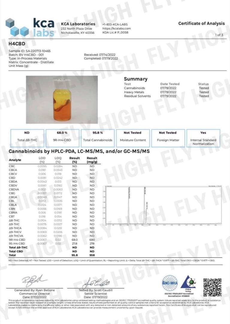 Δ9-CRDH 原料 5ml 79.8% 新基準対応品 新春SALE本日終了