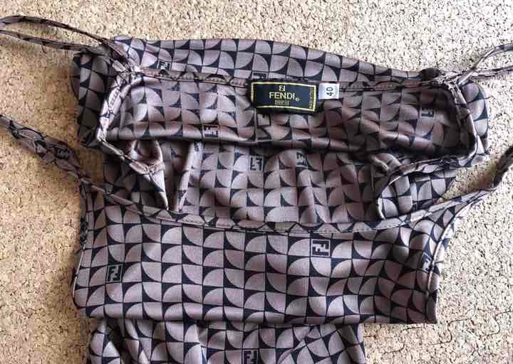 ちょぱ様ご依頼品　FENDI フェンディ ロングワンピース　スリップドレス