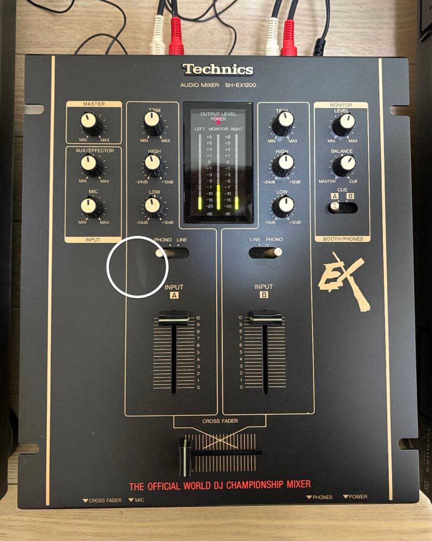 DJ機材 Technics SL-1200MK5 & SH-EX1200