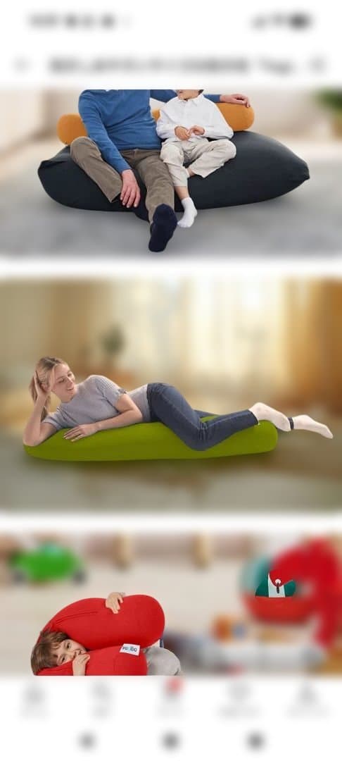 Yogibo　ヨギボー ロング　ロールミディー　ライムグリーン　開封未使用品。