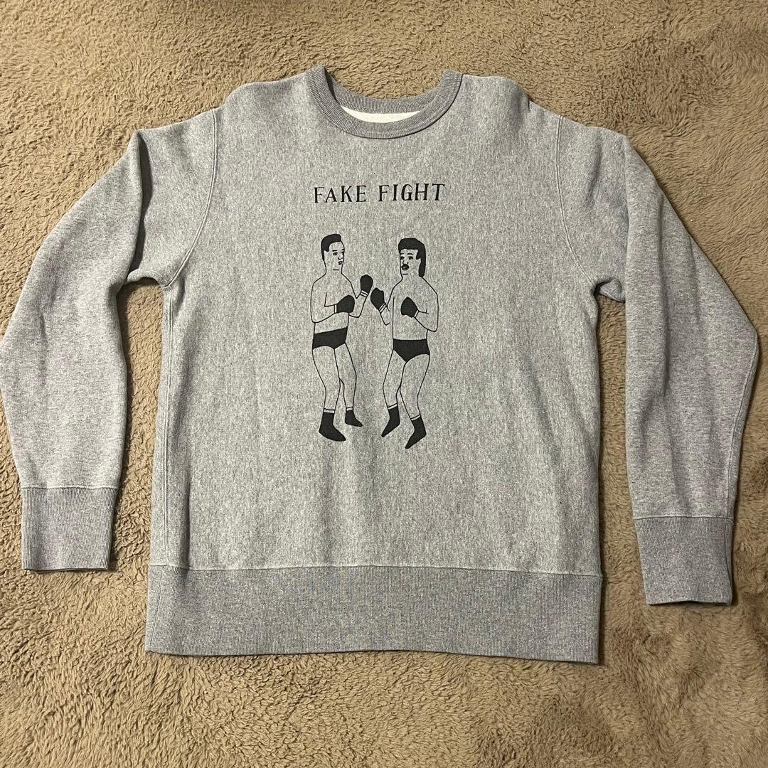 TACOMA FUJI RECORDS FAKE FIGHT スウェット M