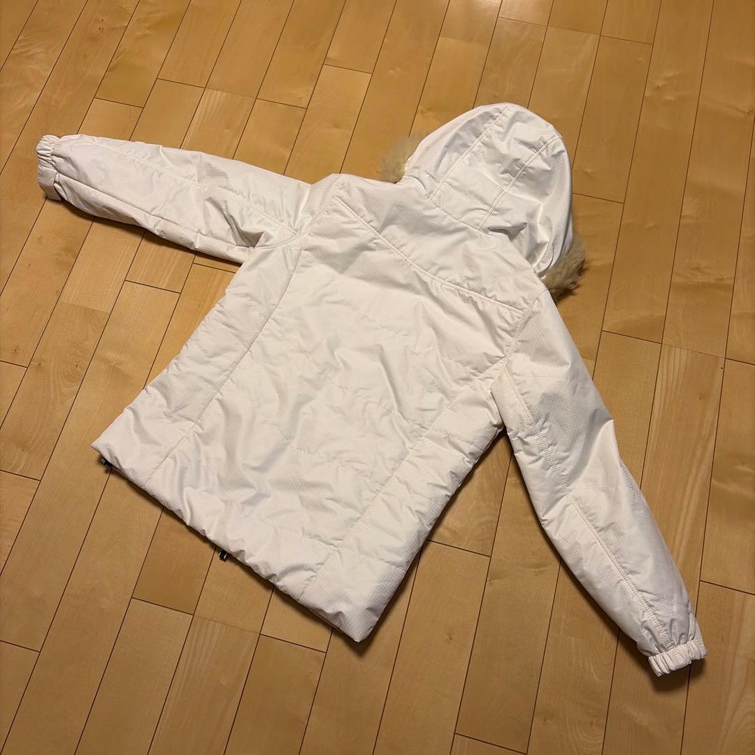 ムートンファー付き　スキーウェア　上下セット　ellesse　ゴールドウィン