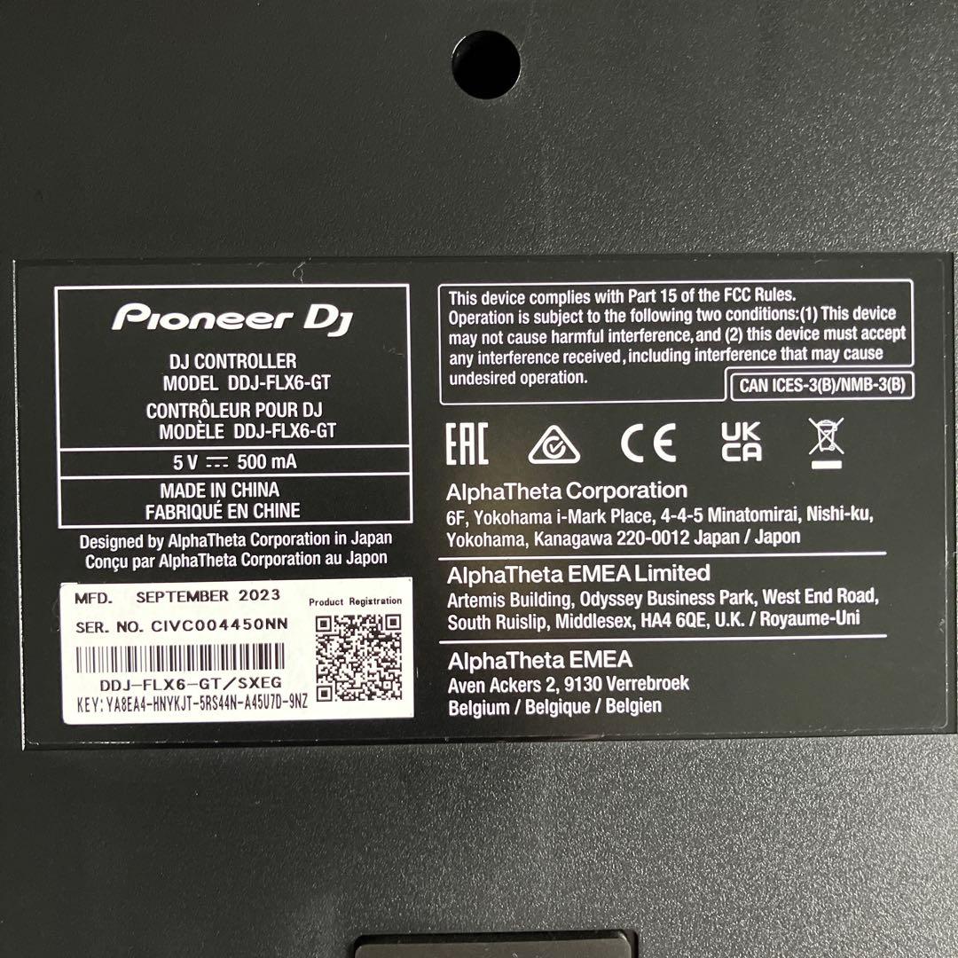 【早い者勝ち]】Pioneer DJ DDJ-FLX6-GT ハードケースセット