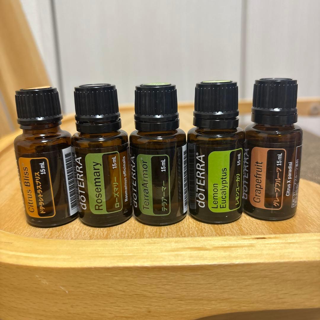 エッセンシャルオイル 5本セット