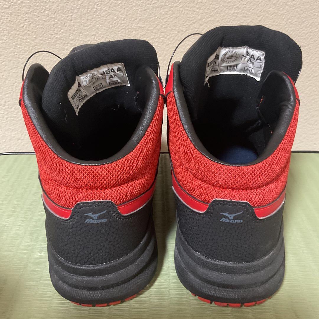 【美品】Mizuno ボアシステム 安全靴 F1GA220362 25.5cm