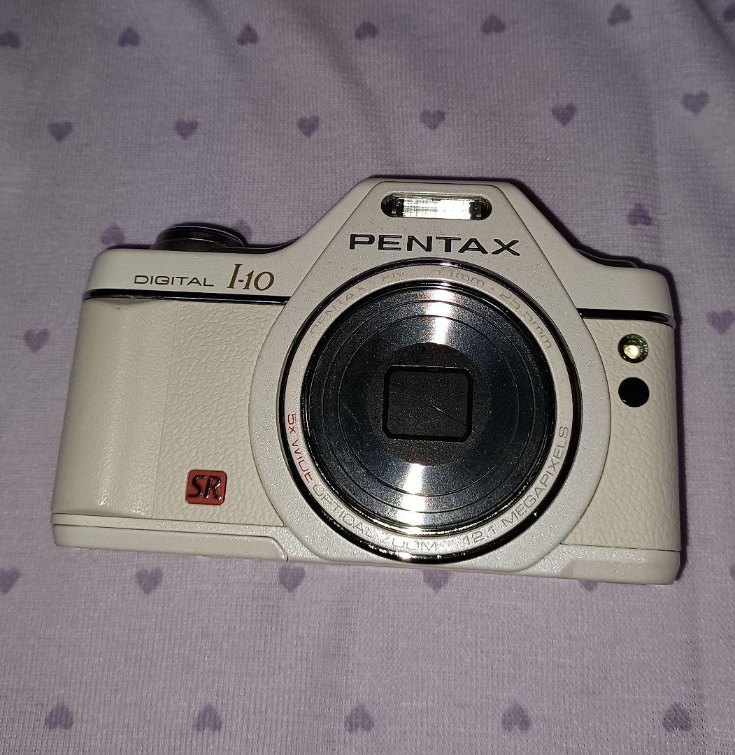 pentax optio i-10 デジタルカメラ　ホワイト