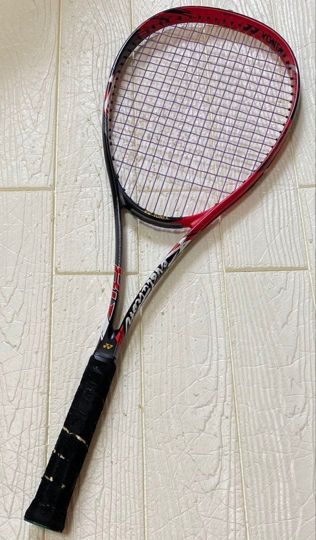 ソフトテニスラケット3本セット（ヨネックス2本ミズノ1本）前衛 軟式 空気入れ付