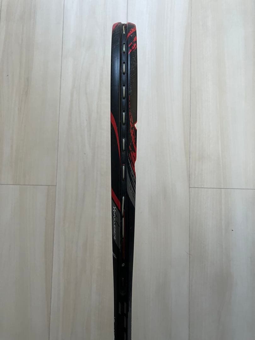 YONEX ナノフォース8Vレブ フレイムレッド UL1 良品 廃盤カラー