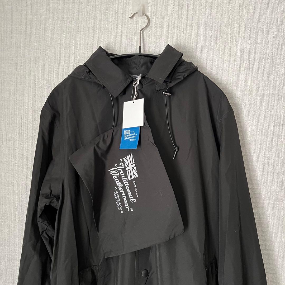 TRADITIONAL WEATHERWEAR レインコート　春コート　新品M黒