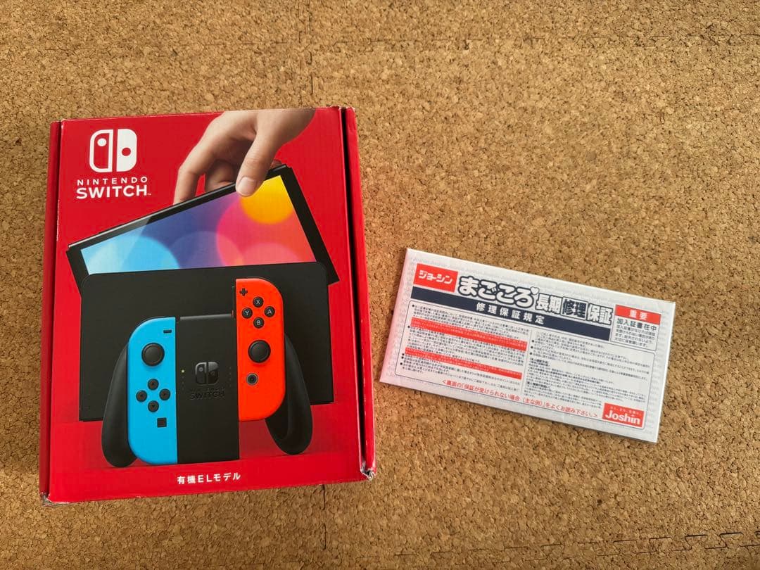 Nintendo Switch 有機EL Joy-Con赤緑 1年保証有り