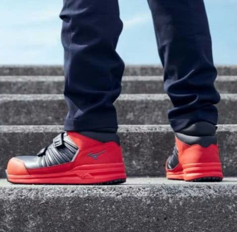 値引き有り【美品】 ミズノ安全靴 26.5 ハイカットF1GA1902