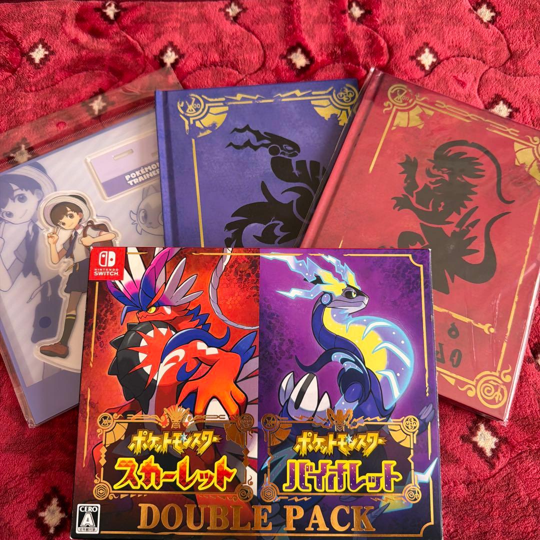 【特典付き】ポケモン switch スカーレット バイオレット ダブルパック