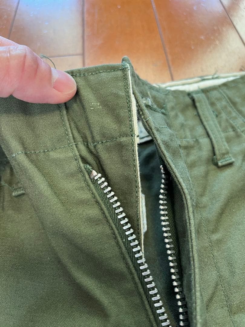 初期型 M65 アルミジッパー フィールドパンツ