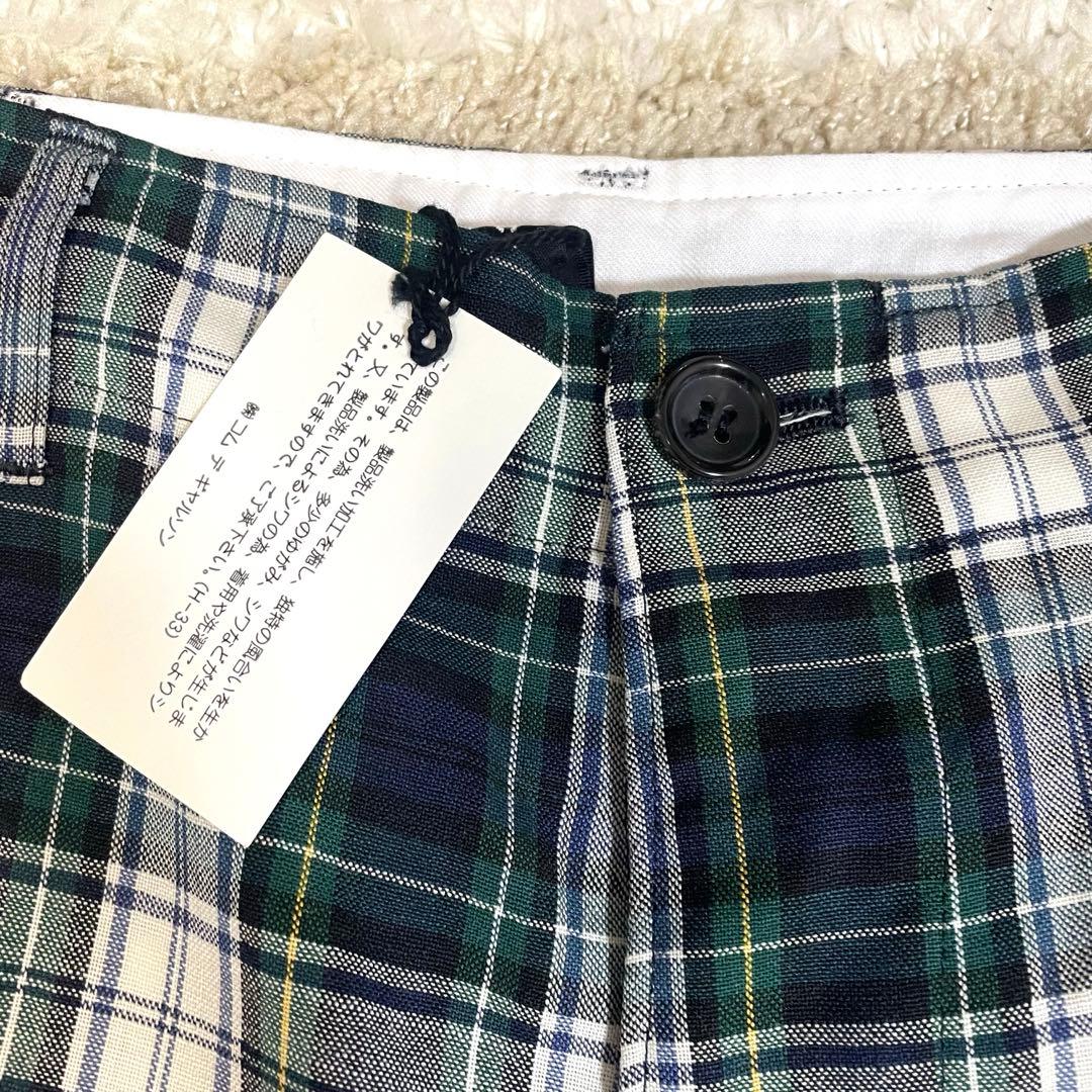 COMME des GARCONS コムデギャルソン　ハーフパンツ　チェック柄