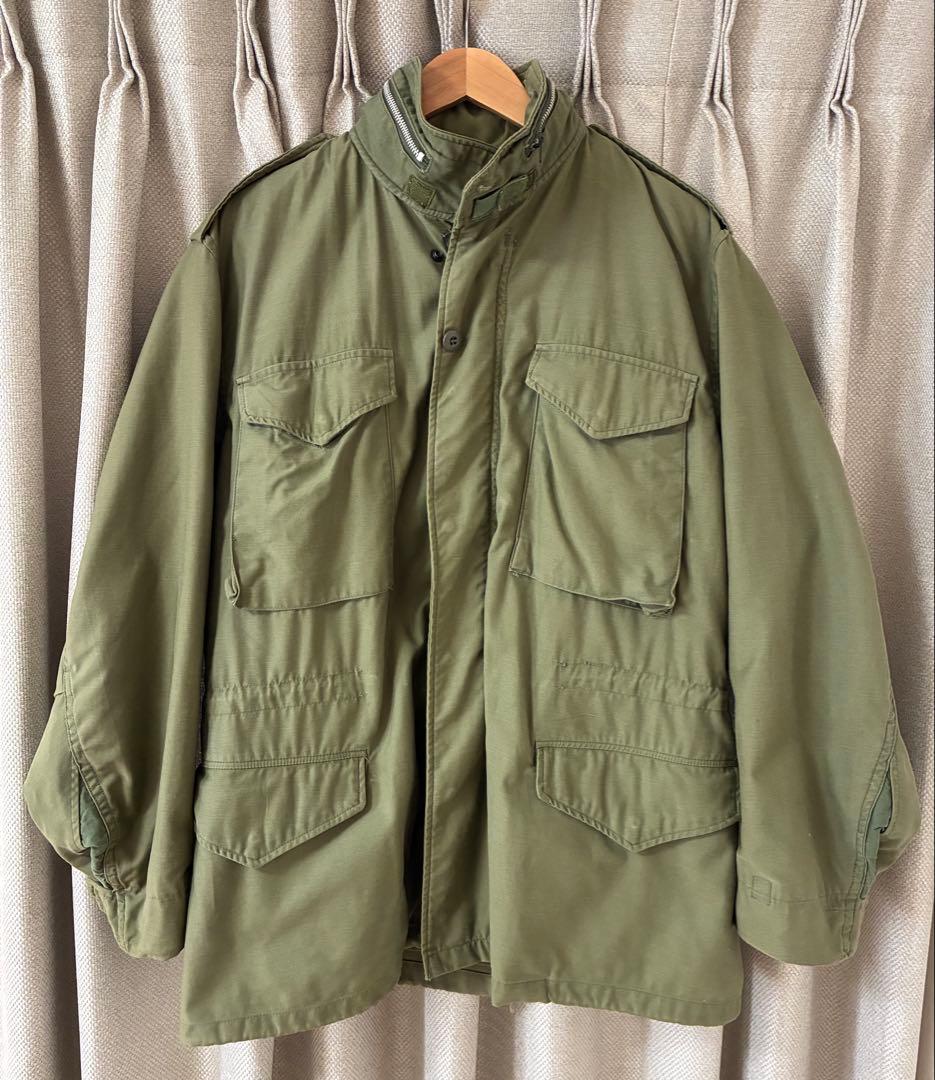 70s M-65 フィールドジャケット 2nd アルミジップ M-R 美品