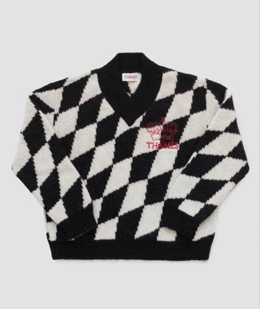 【美品送料込み】Thames ニット スケーター スケボー テムズ モヘア