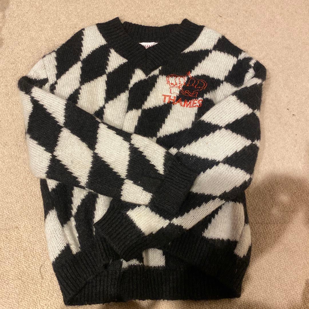 【美品送料込み】Thames ニット スケーター スケボー テムズ モヘア