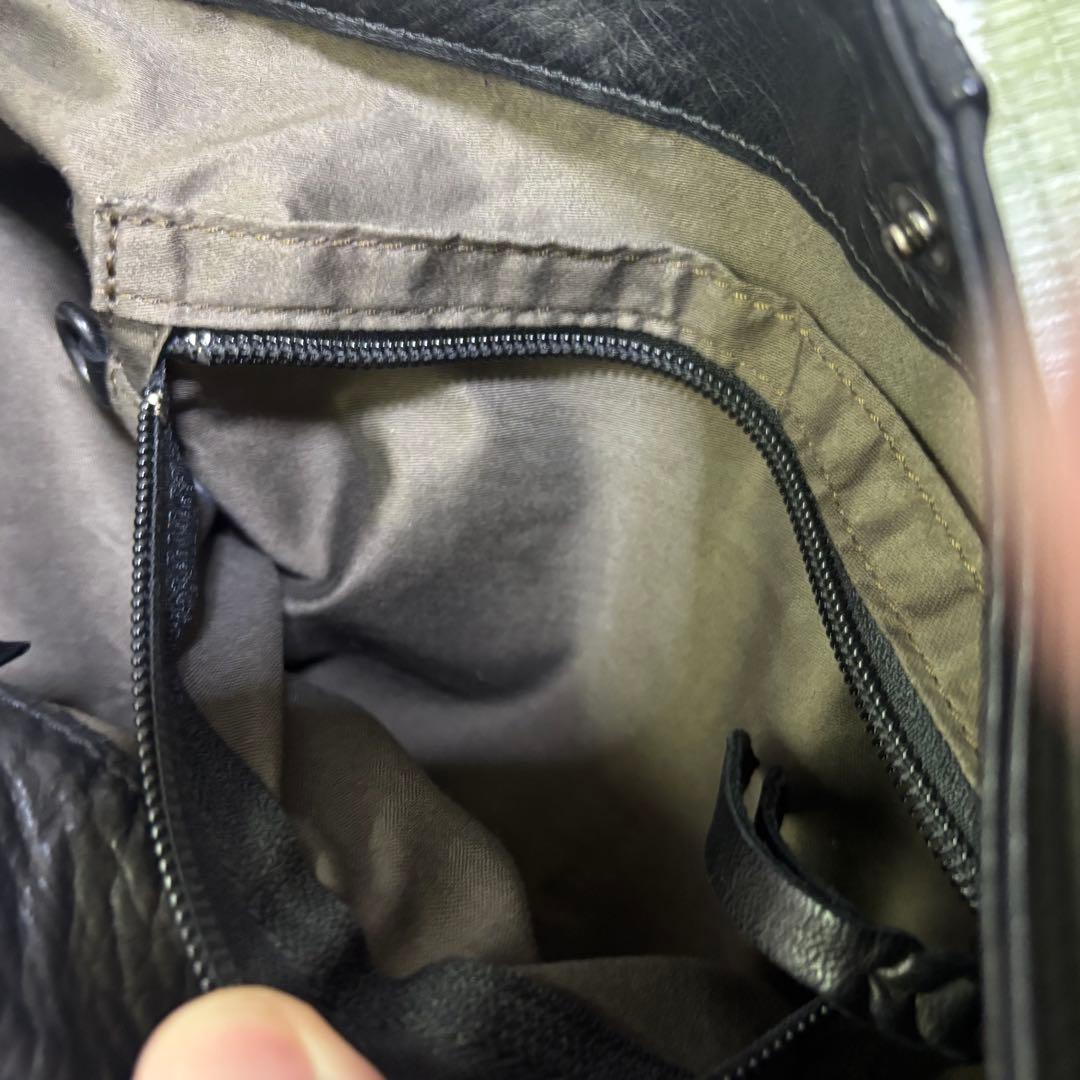 PORTER ポーター FRANK レザー ショルダーバッグ 斜め掛け 馬革