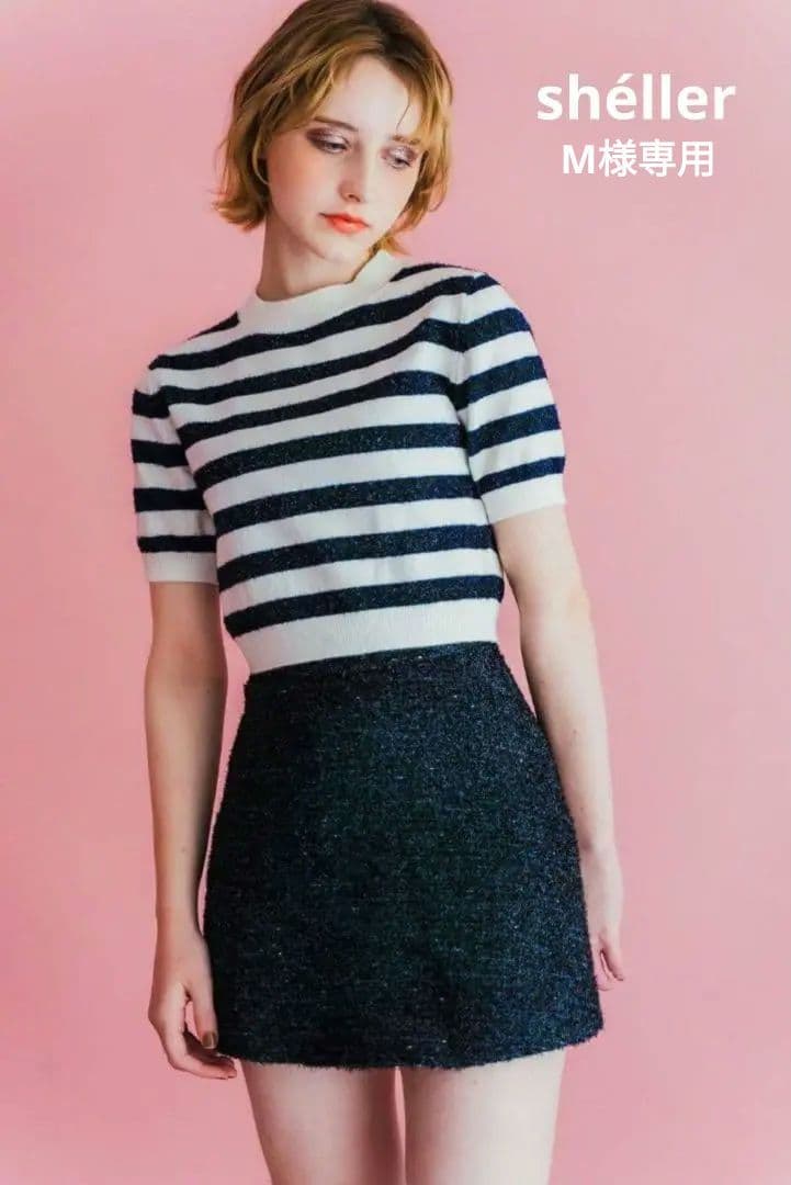 専用【新品タグ付✨️】shéller KIRA tweed culottes