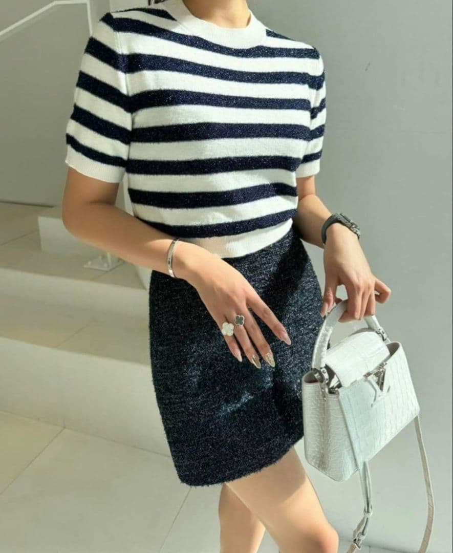 専用【新品タグ付✨️】shéller KIRA tweed culottes