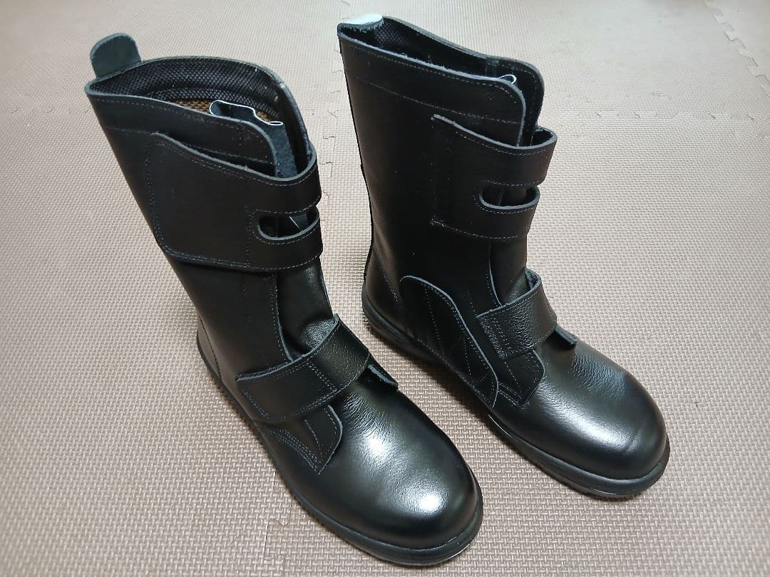 【新品】安全靴(長マジック)　25cm EEE　ミドリ安全