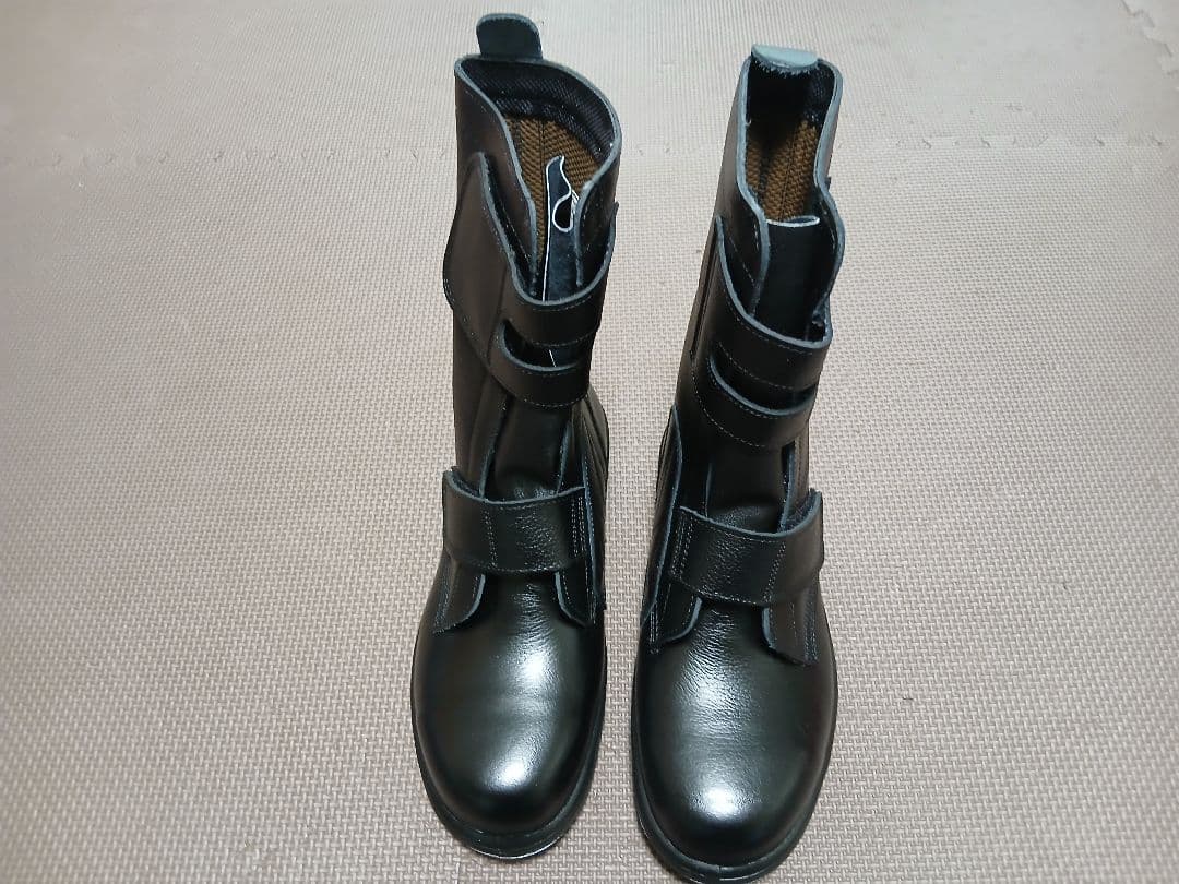 【新品】安全靴(長マジック)　25cm EEE　ミドリ安全