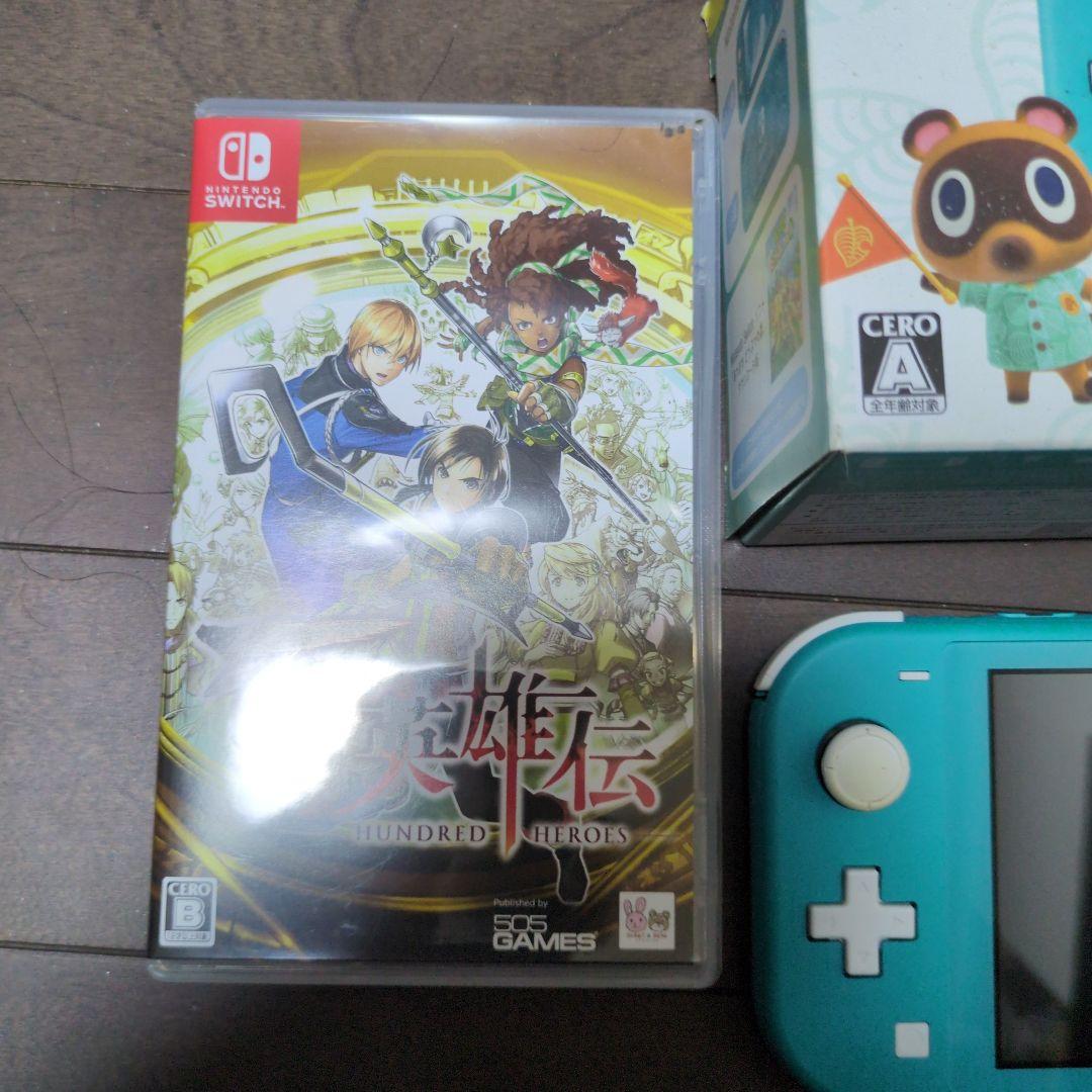 Nintendo Switch Lite まめきちアンドアロハ柄 百英雄伝付き