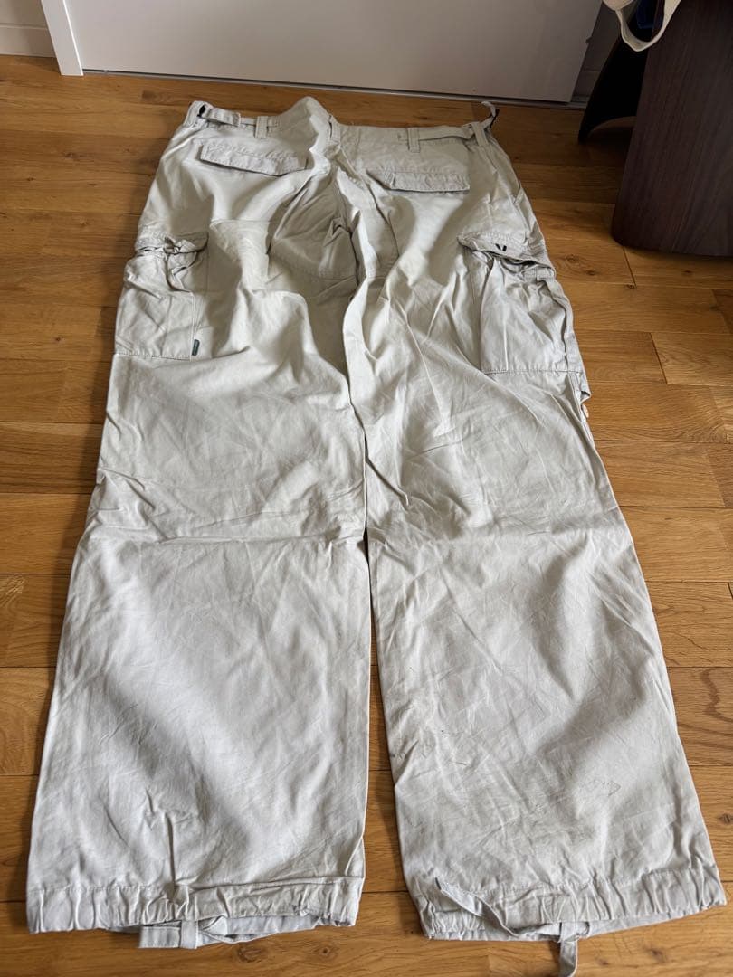 初期WTAPS　BDUパンツ XL　オフホワイト