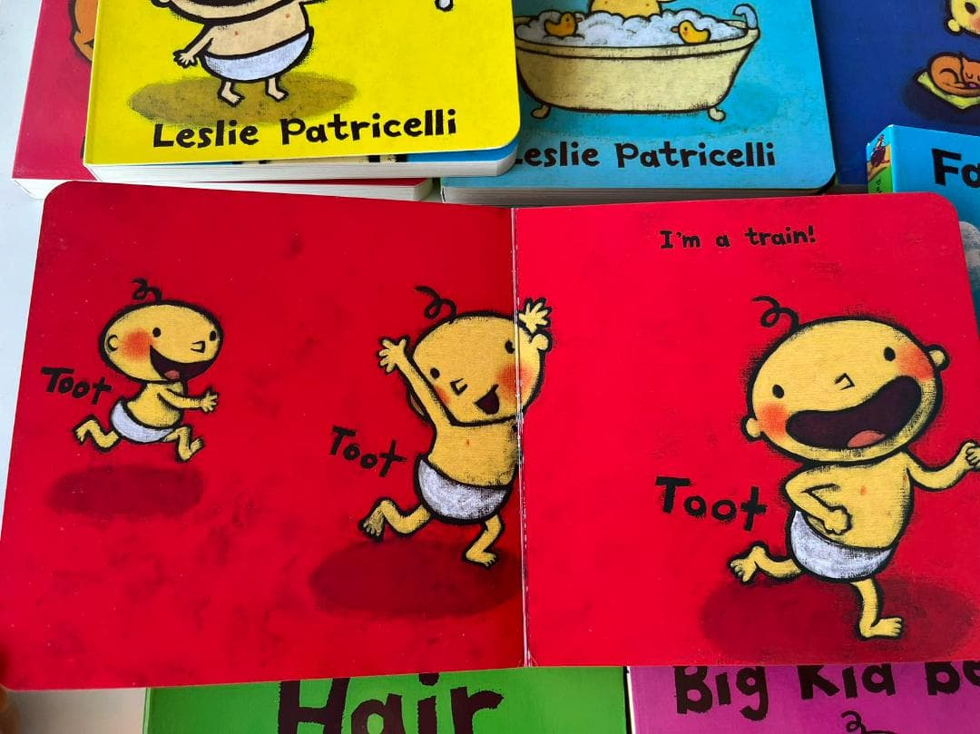 Leslie Patricelli レスリーパトリセリ　絵本22冊ネイティブ音源