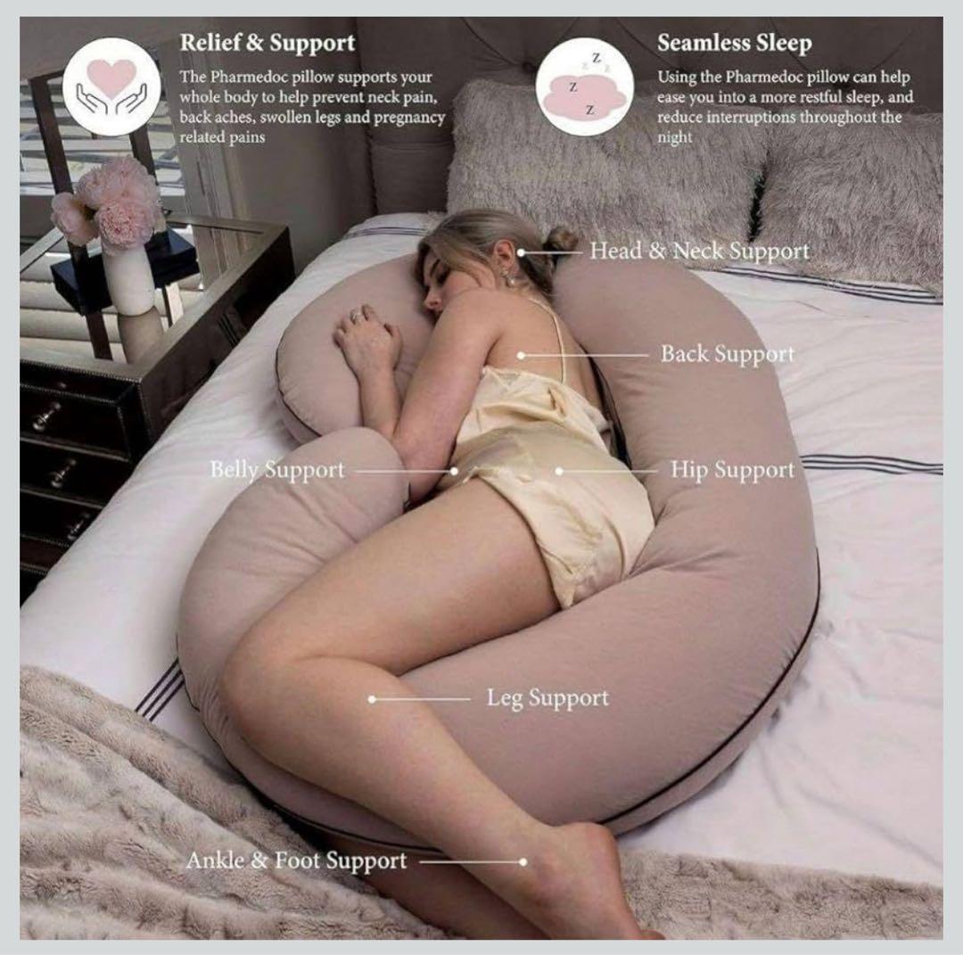 オーガニックコットン 身体用枕 クッション サイズ不明 インテリア小物 寝具