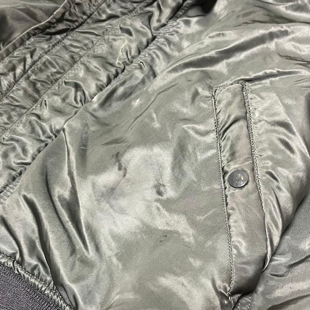 状態良好✨アルファ 80’s n-2b 白ファー Y2K USA製