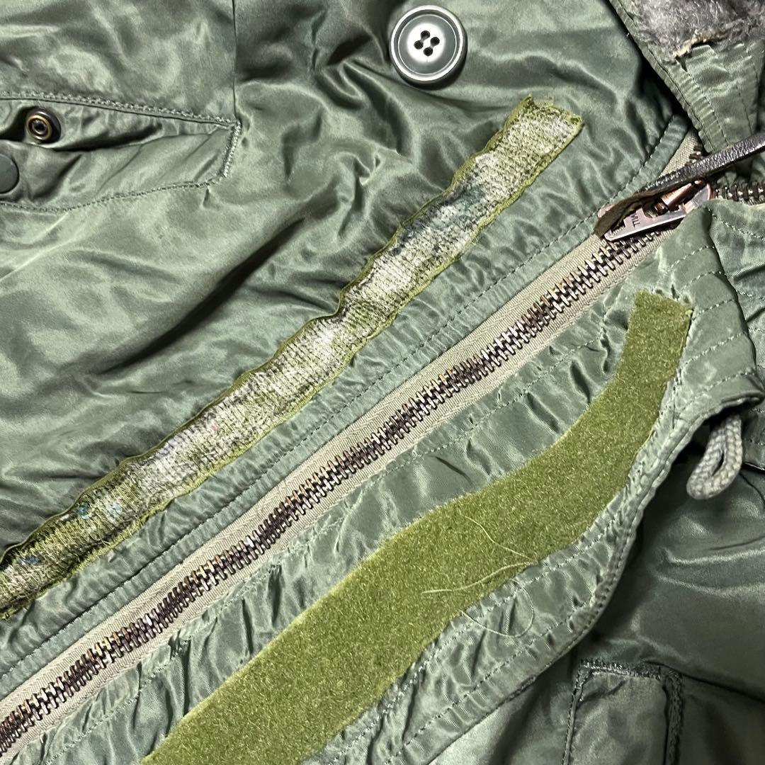 状態良好✨アルファ 80’s n-2b 白ファー Y2K USA製