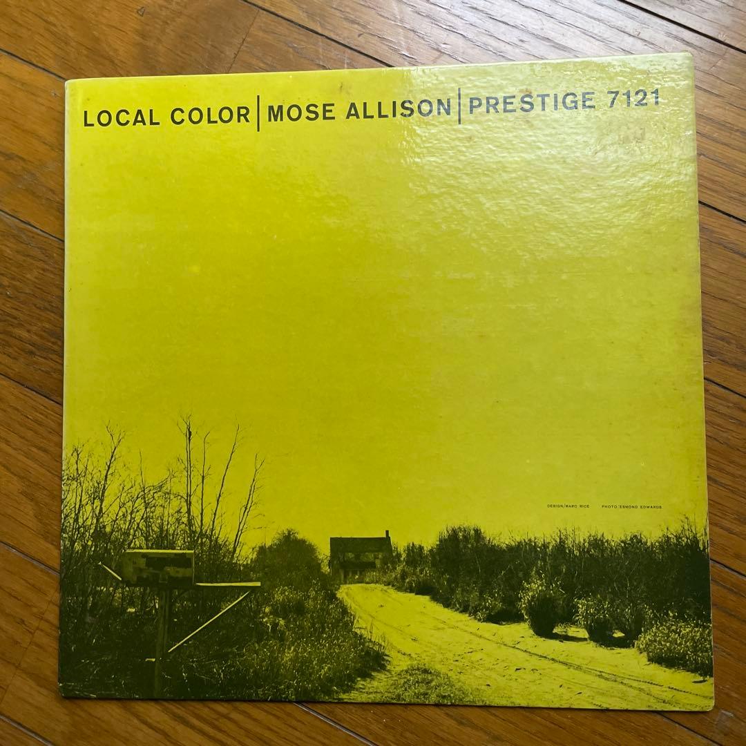 洋楽 LOCAL COLOR MOSE ALLISON PRESTIGE 7121