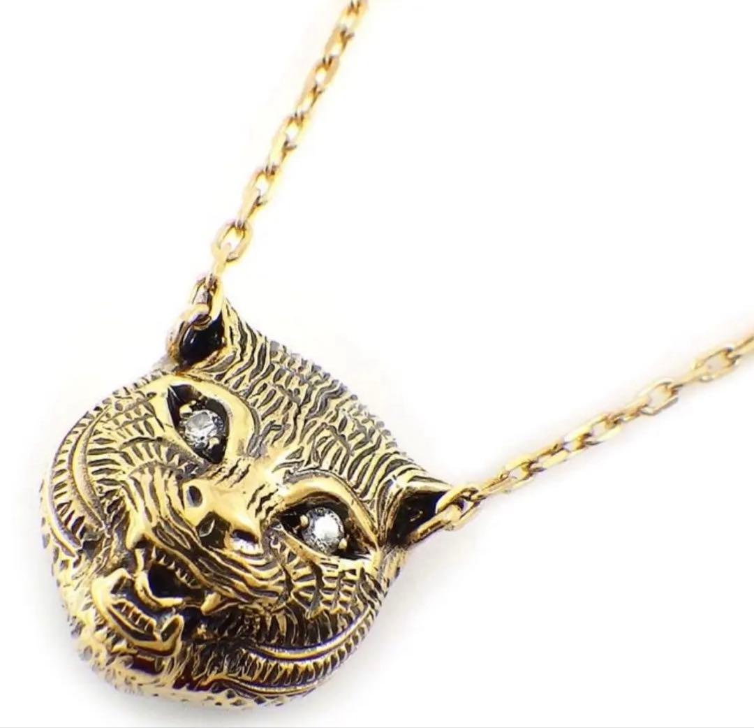 グッチ ル マルシェ デ メルヴェイユ ネックレス　18K ピンクオパール