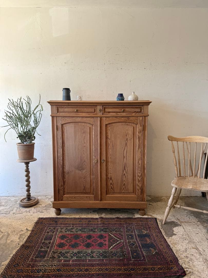 年末・年始SALE ドロワーコンソールキャビネット 剥離