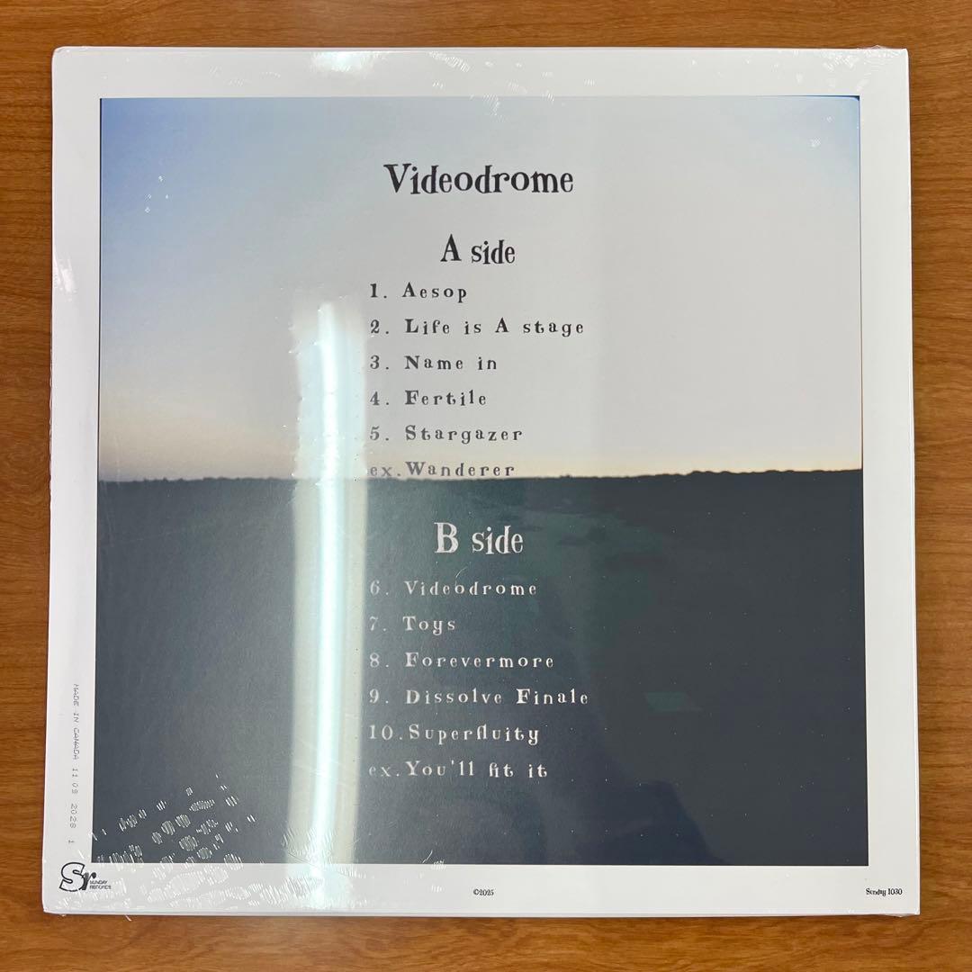 邦楽 the Wulongs / Videodrome Black Vinyl