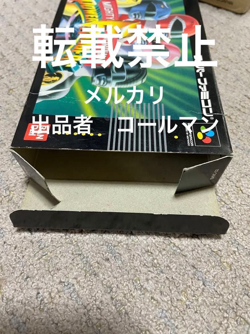 【国内正規品】マイティモーフィンパワーレンジャーズ　スーパーファミコンソフト