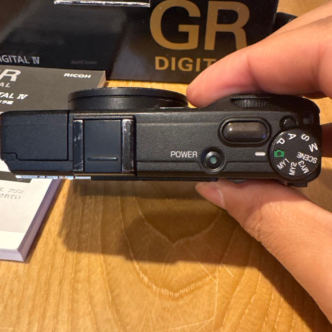 ［ジャンク扱い］RICOH GR DIGITAL IV 本体
