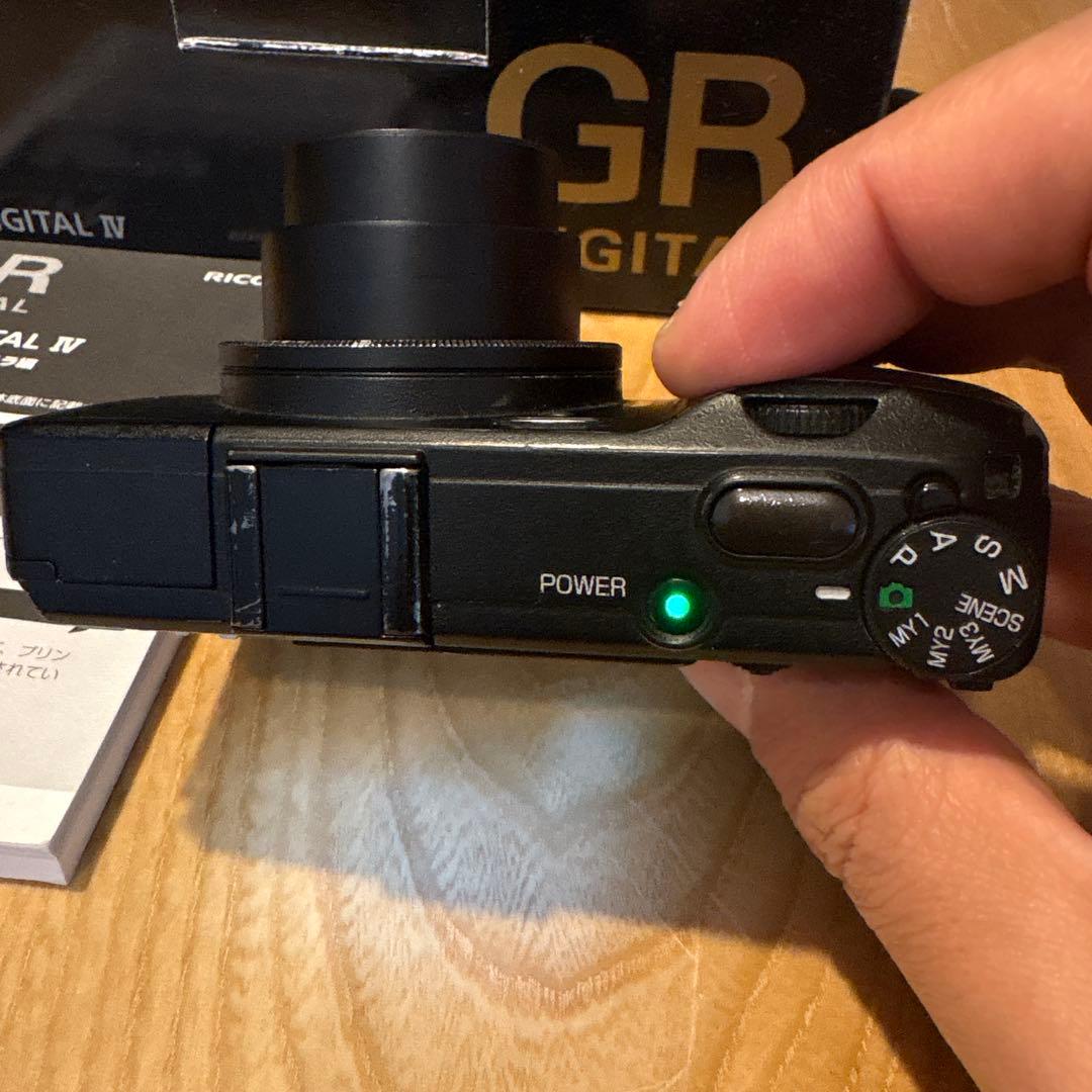 ［ジャンク扱い］RICOH GR DIGITAL IV 本体