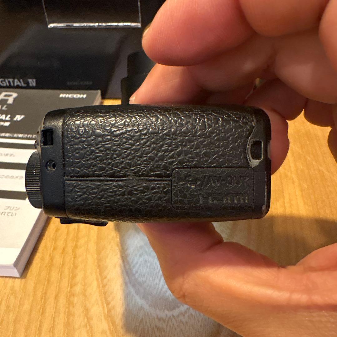 ［ジャンク扱い］RICOH GR DIGITAL IV 本体