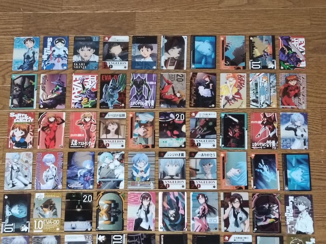 エヴァンゲリオン　カード　計101枚