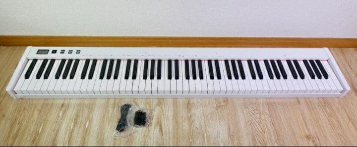 NIKOMAKU ニコマク 88鍵盤 電子ピアノ SWAN-S ホワイト