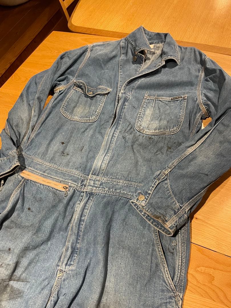 iburiri ブルーブルー オーバーオールナナミカリーボック ２枚セット