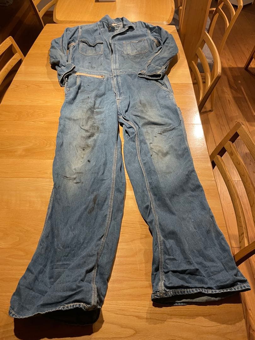 iburiri ブルーブルー オーバーオールナナミカリーボック ２枚セット